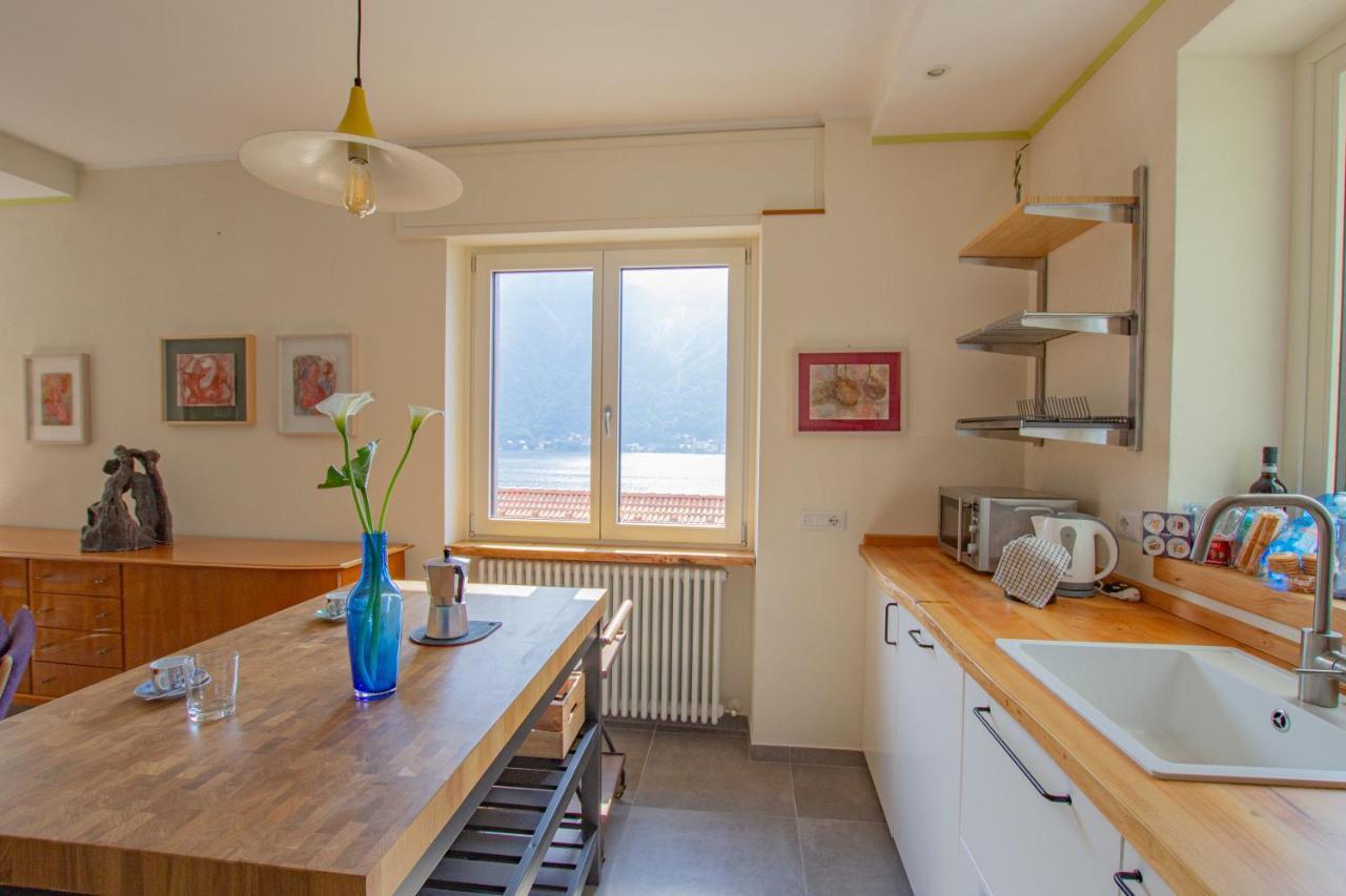 Apartmán Il Punto Rosso Nesso Exteriér fotografie
