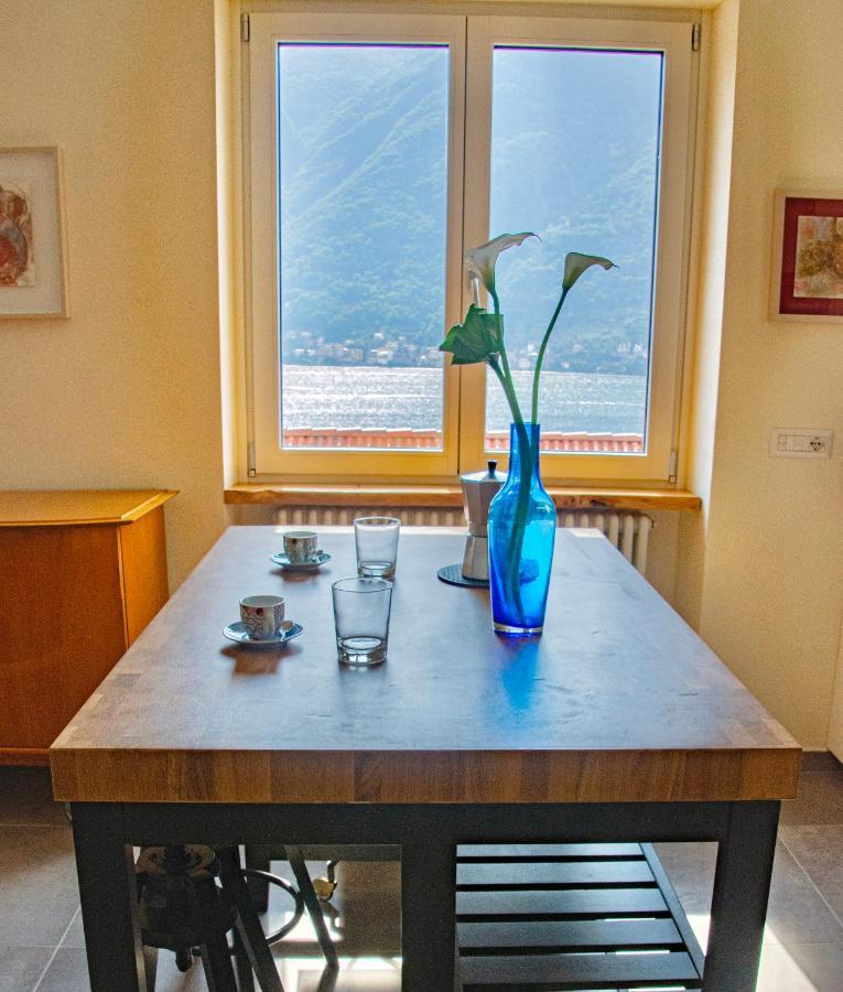 Apartmán Il Punto Rosso Nesso Exteriér fotografie